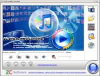 ZC DVD to WMV Converter 2.9.4.486 screenshot. Click to enlarge!