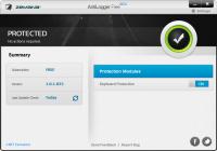 Zemana AntiLogger Free 1.7.2.382 screenshot. Click to enlarge!