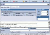 Zip Password Tool 1.5 screenshot. Click to enlarge!