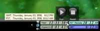 ZoneTick World Time Zone Clock 5.3.1 screenshot. Click to enlarge!