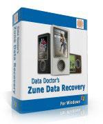 Zune Data Recovery Software Deluxe screenshot. Click to enlarge!