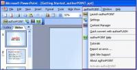 authorPOINT for Rapid E-learning 3.8 screenshot. Click to enlarge!
