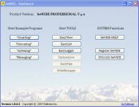 beWISE 4.0 screenshot. Click to enlarge!