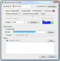 dBpowerAMP Music Converter 16.1 screenshot. Click to enlarge!