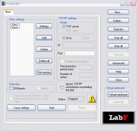 datAxe TCP IP serial data converter 2.2 screenshot. Click to enlarge!