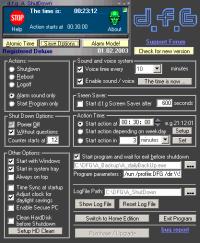 dfg ShutDown XP 3.9.7 screenshot. Click to enlarge!