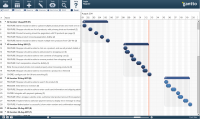 dhtmlxGantt 1.3.100805 screenshot. Click to enlarge!