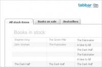 dhtmlxTabbar :: Ajax Tabs Control 1.2 screenshot. Click to enlarge!