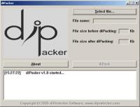 diPacker 1.4 screenshot. Click to enlarge!