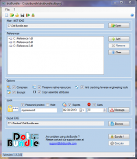 dotBundle 1.5.3.0 screenshot. Click to enlarge!