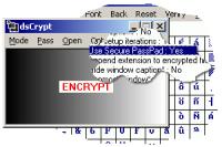 dsCrypt 1.10 screenshot. Click to enlarge!