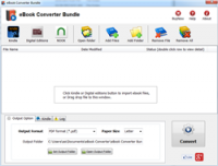 eBook Converter Bundle 3.17.211.400 screenshot. Click to enlarge!
