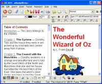 eBooksWriter PRO 2013.3.270 screenshot. Click to enlarge!