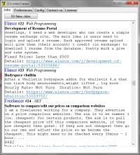 eJobsTracker 1.1 screenshot. Click to enlarge!
