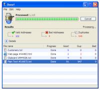 Email Extractor 7.0.0.0 screenshot. Click to enlarge!