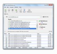 eMail List Builder 1.2 screenshot. Click to enlarge!