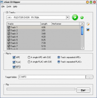 eSan MP3 Builder 3.0 screenshot. Click to enlarge!