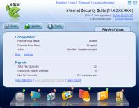 eScan Internet Security Suite 14.0.1400.1849 screenshot. Click to enlarge!