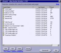 eSearch for eBay 2.0 screenshot. Click to enlarge!