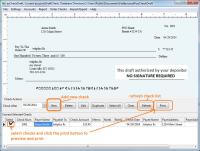 ezCheckDraft 2.0.3 screenshot. Click to enlarge!