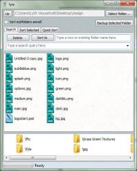 fyle 0.02 screenshot. Click to enlarge!