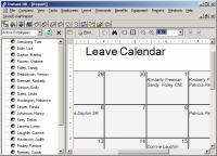 iLeave and Attendance Software 3.0 screenshot. Click to enlarge!
