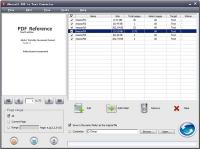 iMacsoft PDF to Text Converter 1.1.0.0222 screenshot. Click to enlarge!