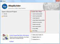 iMapBuilder Interactive HTML5 Map Builder 12.4 screenshot. Click to enlarge!