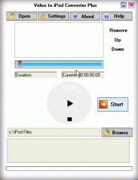 iPod Movie Converter Suite 2.0 screenshot. Click to enlarge!