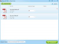 iSkysoft PDF to Word Converter 4.0.1 screenshot. Click to enlarge!