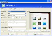 iWebAlbum 2.02 screenshot. Click to enlarge!