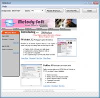 iWebshot 3.4 screenshot. Click to enlarge!