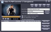 iWellsoft Video to PSP Converter 2.1 screenshot. Click to enlarge!