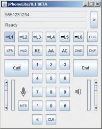 jPhoneLite 1.11 screenshot. Click to enlarge!