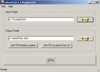 mboxPack 1.1 screenshot. Click to enlarge!