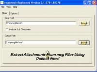 msgdetach 2.1 screenshot. Click to enlarge!