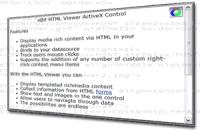 nBit HTML Viewer ActiveX 1.6 screenshot. Click to enlarge!
