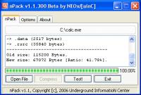 nPack 2.0.100.2008 screenshot. Click to enlarge!