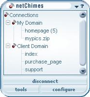 netChimes 1.0 screenshot. Click to enlarge!