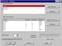 nfsAxe Windows NFS Client and NFS Server 3.6 screenshot. Click to enlarge!