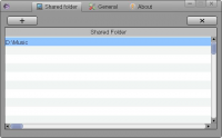oShare 1.0.12 Beta screenshot. Click to enlarge!