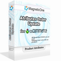 osCommerce Attributes Order Update 3.0.0 screenshot. Click to enlarge!