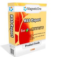 osCommerce RSS Export 7.6.7 screenshot. Click to enlarge!