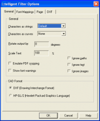 pdf2cad 11.11.0.0.0 screenshot. Click to enlarge!