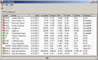 sStockQuote 1.0.2.4 screenshot. Click to enlarge!