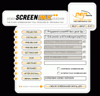 screenMX 4.0.0 screenshot. Click to enlarge!