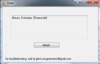 system timer 1.1 screenshot. Click to enlarge!