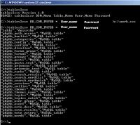 tables2csv 1.0 screenshot. Click to enlarge!