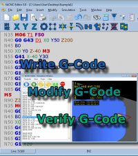 tkCNC Editor 3.0.0.175 screenshot. Click to enlarge!