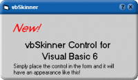 vbSkinner Pro 2.4 screenshot. Click to enlarge!